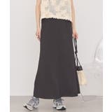 【接触冷感・イージーケア】リネンライクマーメイドスカート | AMERICAN HOLIC | 詳細画像15 