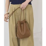 キャメル | ドロスト巾着ショルダーバッグ | AMERICAN HOLIC