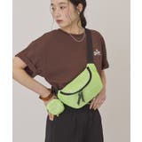 イエロー | 【2点SET】ポーチ付ダブルメッシュウエストポーチ | AMERICAN HOLIC