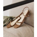 キャメル | チェーンヌーディサンダル | AMERICAN HOLIC