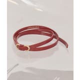 レッド | スリムピンレスベルト | AMERICAN HOLIC