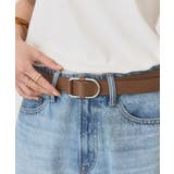 ブラウン | ワイドピンレスベルト | AMERICAN HOLIC