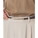 ブラウン | デザインバックルスリムベルト | AMERICAN HOLIC