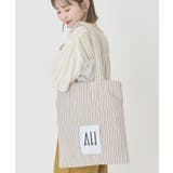 ベージュ | パテッドホリホリトートバッグ2 | AMERICAN HOLIC