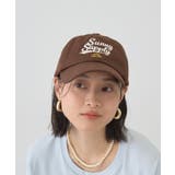 【遮熱・UVカット】ツイルロゴキャップ | AMERICAN HOLIC | 詳細画像1 