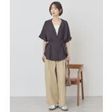 【接触冷感・UVカット】ベルト付カイキンシャツ | AMERICAN HOLIC | 詳細画像14 