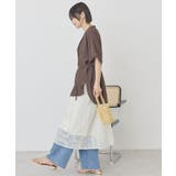 【接触冷感・UVカット】ベルト付カイキンシャツ | AMERICAN HOLIC | 詳細画像23 