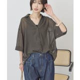 ブラック | 【イージーケア】スキッパーチェックシャツ | AMERICAN HOLIC