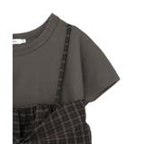 【2点セット】ノースリーブTシャツ＋ビスチェ | AMERICAN HOLIC | 詳細画像25 