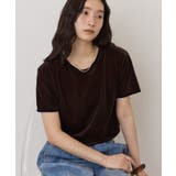 シアーベロア配色プルオーバー | AMERICAN HOLIC | 詳細画像1
