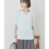【マルチ機能】配色ステッチルーズTシャツ | AMERICAN HOLIC | 詳細画像26 
