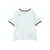 ランダムロゴ刺繍リンガーTシャツ | AMERICAN HOLIC | 詳細画像23 