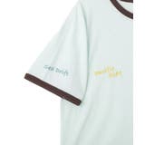 ランダムロゴ刺繍リンガーTシャツ | AMERICAN HOLIC | 詳細画像28 