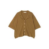 【接触冷感】襟付き5分袖ニットカーディガン | AMERICAN HOLIC | 詳細画像41 