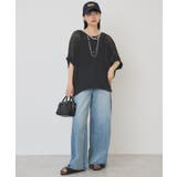 透かし畦ルーズニット | AMERICAN HOLIC | 詳細画像19 
