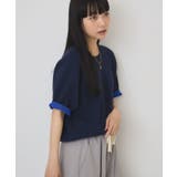 【接触冷感・UVカット】バイカラースウェットライクニット | AMERICAN HOLIC | 詳細画像18