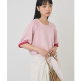【接触冷感・UVカット】バイカラースウェットライクニット | AMERICAN HOLIC | 詳細画像9