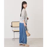 シアー配色ニットカーディガン | AMERICAN HOLIC | 詳細画像8 