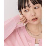 シアー配色ニットカーディガン | AMERICAN HOLIC | 詳細画像29