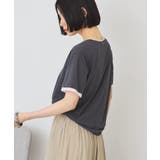 配色レイヤード風シアーTシャツ | AMERICAN HOLIC | 詳細画像21 