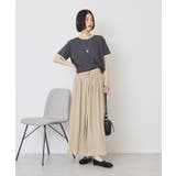 配色レイヤード風シアーTシャツ | AMERICAN HOLIC | 詳細画像24 