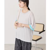 【接触冷感】配色コクーンシルエットニット | AMERICAN HOLIC | 詳細画像39
