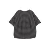 【UVカット・接触冷感】ボーダーコクーンプルオーバー | AMERICAN HOLIC | 詳細画像23 