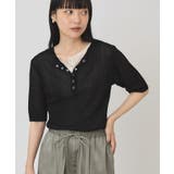 【2点セット】シアーリブヘンリーネックニット+タンクトップ | AMERICAN HOLIC | 詳細画像10