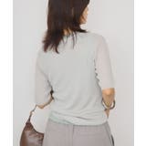 【2点セット】シアーリブヘンリーネックニット+タンクトップ | AMERICAN HOLIC | 詳細画像23
