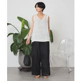 Vネックシャギーベスト | AMERICAN HOLIC | 詳細画像6