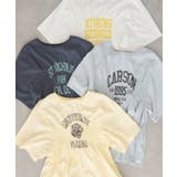 シャーリングプリントTシャツ | AMERICAN HOLIC | 詳細画像1
