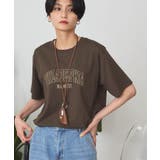 【マルチ機能】カレッジロゴTシャツ | AMERICAN HOLIC | 詳細画像3