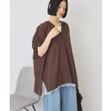 【UVカット】フレンチスリーブスキッパーブラウス | AMERICAN HOLIC | 詳細画像15