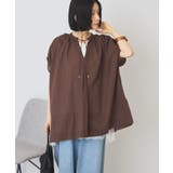 【UVカット】フレンチスリーブスキッパーブラウス | AMERICAN HOLIC | 詳細画像19