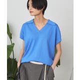 フレンチスリーブスキッパールーズニットプルオーバー | AMERICAN HOLIC | 詳細画像16 