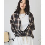 【3WAY】シアーチェックシャツ | AMERICAN HOLIC | 詳細画像16