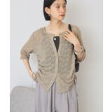 レース5分袖カーディガン | AMERICAN HOLIC | 詳細画像1