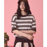 【PENNEY'S】レトロボーダー半袖ニット | AMERICAN HOLIC | 詳細画像3