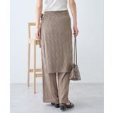 【2点セット】ニットパンツ+巻きスカート | AMERICAN HOLIC | 詳細画像4