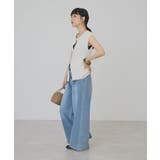 【接触冷感・UVカット】メタルボタンフレンチスリーブニット | AMERICAN HOLIC | 詳細画像23