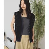 クロシェ風ニットベスト | AMERICAN HOLIC | 詳細画像9