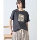 チャコールグレー | フォト&レタリングプリントTシャツ | AMERICAN HOLIC