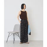 花柄刺繍イージーパンツ | AMERICAN HOLIC | 詳細画像6