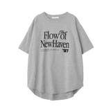 アソートプリント裾ラウンドTシャツ | AMERICAN HOLIC | 詳細画像25 