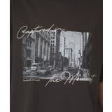 アソートプリント裾ラウンドTシャツ | AMERICAN HOLIC | 詳細画像5 