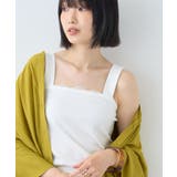 レーススクエアネックタンクトップ | AMERICAN HOLIC | 詳細画像13