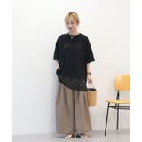 カレッジロゴレースドッキングTシャツ | AMERICAN HOLIC | 詳細画像29