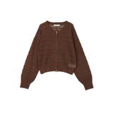 クロシェジップアップニットカーディガン | AMERICAN HOLIC | 詳細画像42 