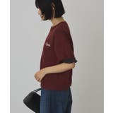 スウェットライクロゴニットプルオーバー | AMERICAN HOLIC | 詳細画像13 