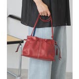 レッド | キーチャーム付ドロストショルダーバッグ | AMERICAN HOLIC